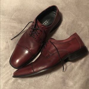 Burgundy J. Murphy dress shoes